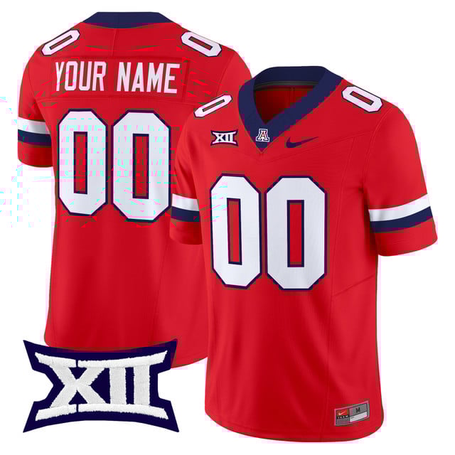 Arizona Wildcats 2025 Vapor Limited Custom Jersey red