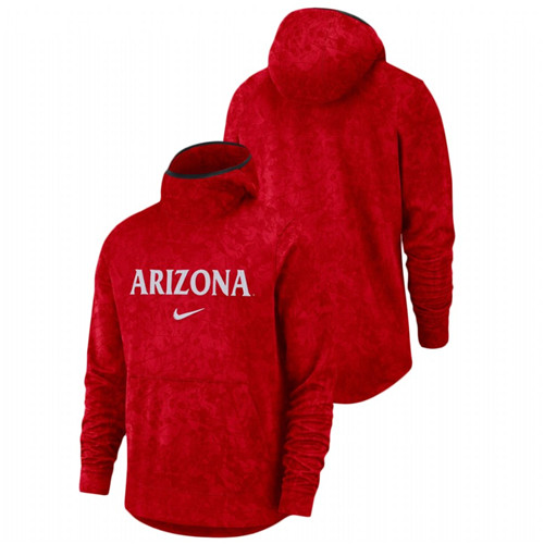 Arizona Wildcats Basketball Spotlight Team Logo Pullover Men's Red Hoodie