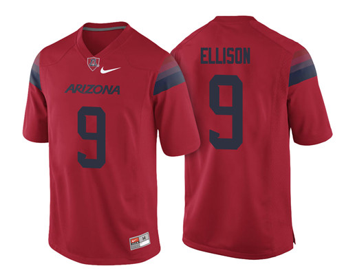 Arizona Wildcats Red Tony Ellison College Football Jersey