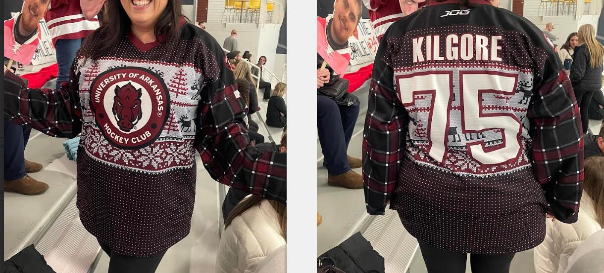 Arkansas Razorbacks Hockey Jersey