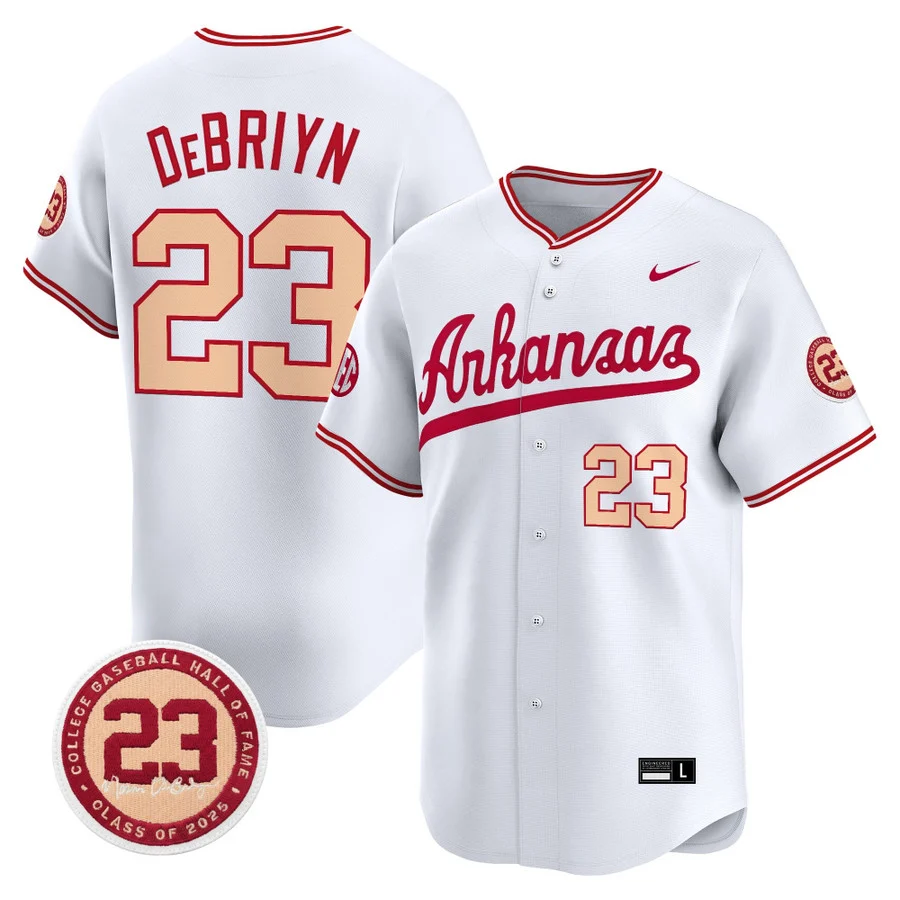 Arkansas Razorbacks Norm DeBriyn Night Edition Vapor Premier Limited Jersey #23 NORM DEBRIYN