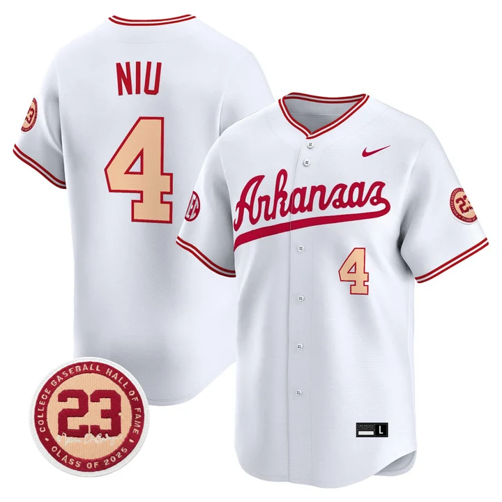 Arkansas Razorbacks Norm DeBriyn Night Edition Vapor Premier Limited Jersey #4 MAIKA NIU