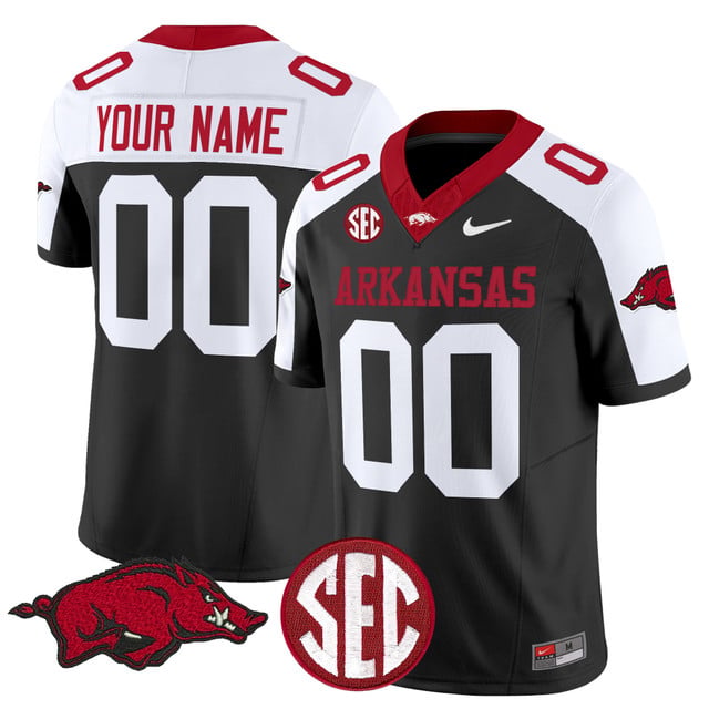 Arkansas Razorbacks Vapor Limited Custom Jersey