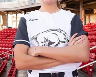 Arkansas White Baseball New Jerseys