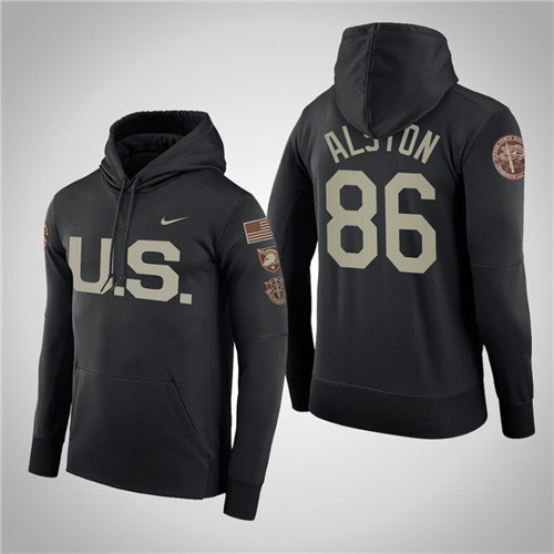 Army Black Knights Isaiah Alston Black Rivalry U.S. Hoodie