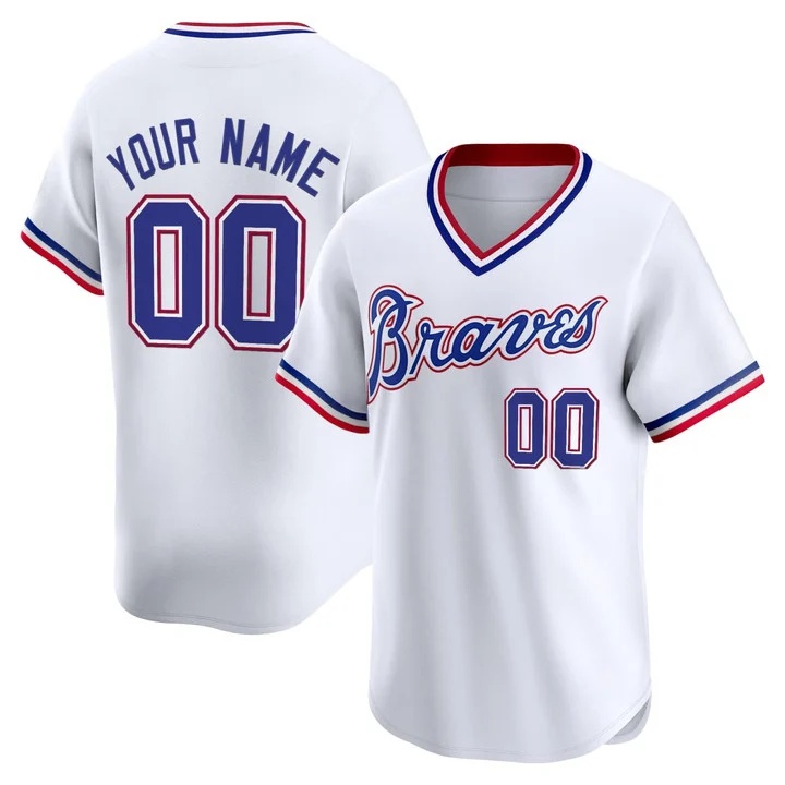 Atlanta Braves 1980 Throwback Custom Jersey