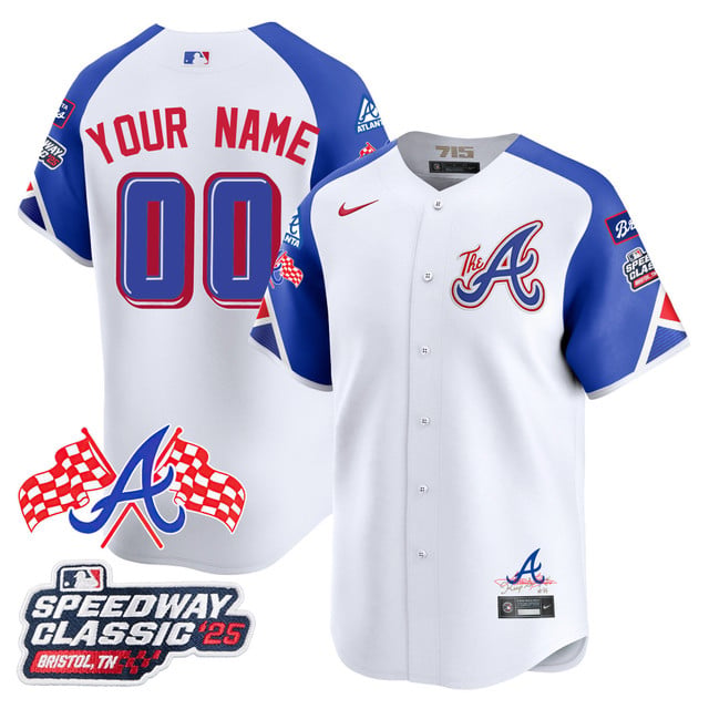 Atlanta Braves 2025 Speedway Classic Limited Custom Jersey V1