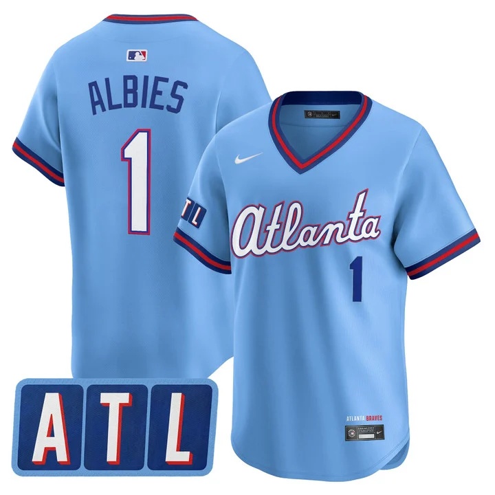 Atlanta Braves 2026 City Connect Vapor Premier Limited Jersey #1 OZZIE ALBIES