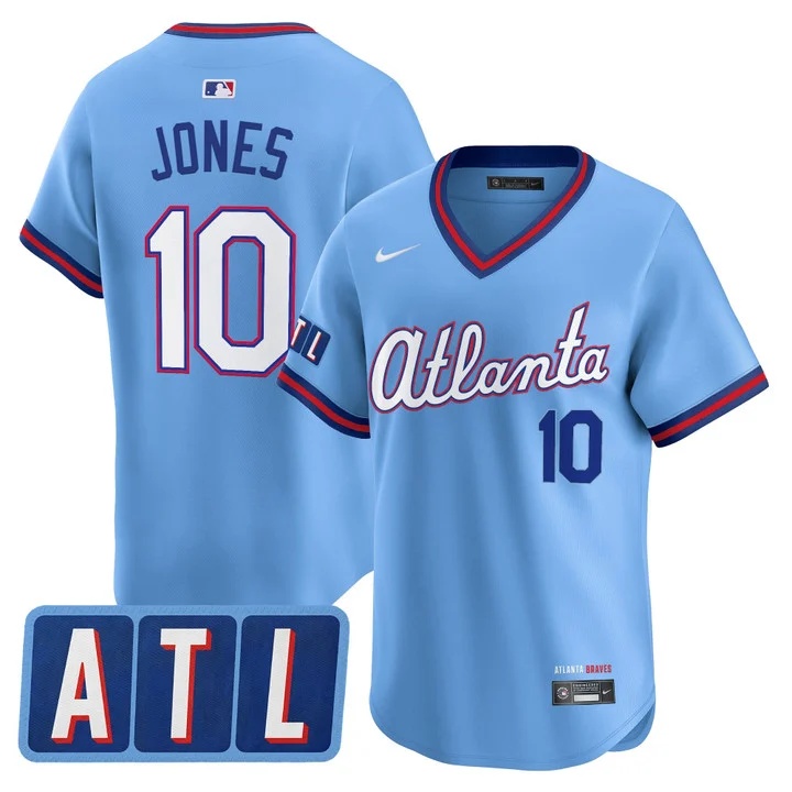 Atlanta Braves 2026 City Connect Vapor Premier Limited Jersey #10 CHIPPER JONES