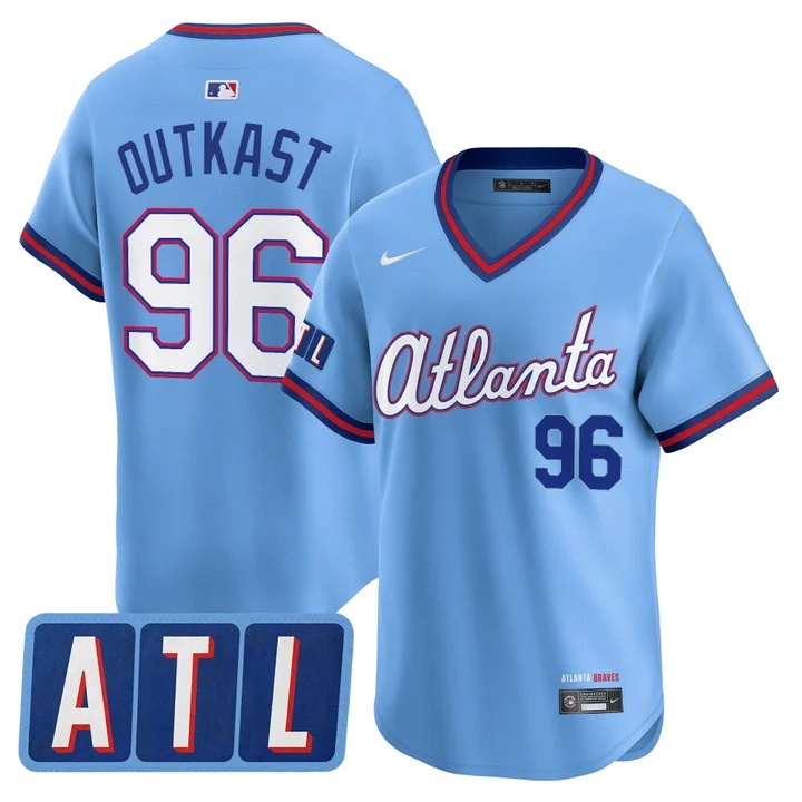 Atlanta Braves 2026 City Connect Vapor Premier Limited Jersey #96 OUTKAST