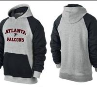Atlanta Falcons Heart & Soul Pullover Hoodie Grey & Black