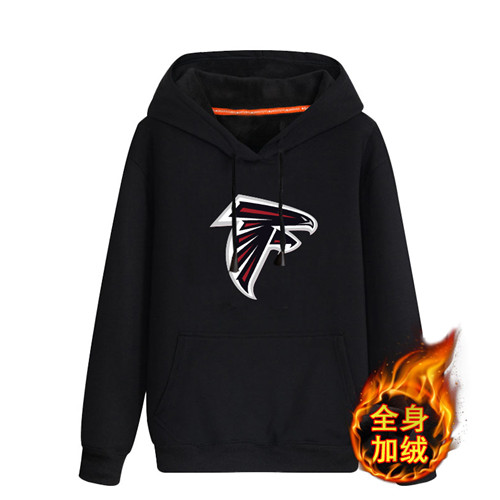 Atlanta Falcons Men's Winter Thick NFL Pullover Hoodie