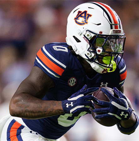 Auburn Tigers #0 Damari Alston 2025 Nike Navy Football Game Jersey 