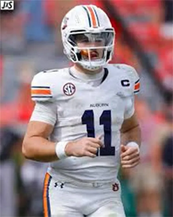 Auburn Tigers #11 Jackson Arnold 2025 Nike White Football Jersey 