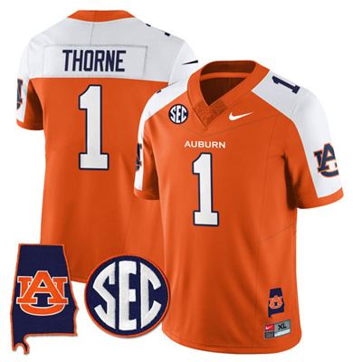 Auburn Tigers Alabama Patch Vapor Limited Jersey alternate #1 Payton Thorne