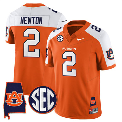 Auburn Tigers Alabama Patch Vapor Limited Jersey alternate #2 Cam Newton