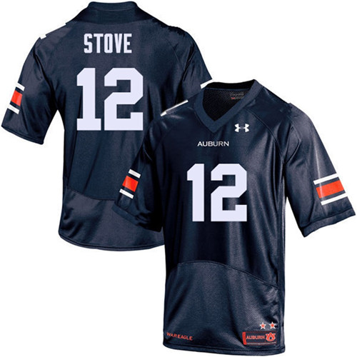 Auburn Tigers Navy Eli Stove College Football Jersey