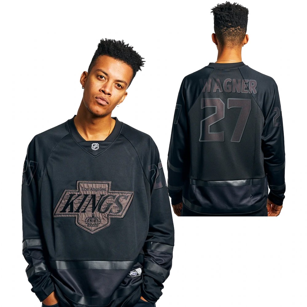 Austin Wagner Jersey Los Angeles Kings Majestic Athletic Black 2021 Replica Men