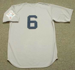 BILL BUCKNER Boston Red Sox 1987 Majestic Throwback Away Baseball Jersey