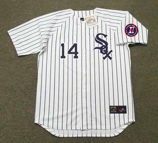 BILL MELTON Chicago White Sox 1968 Home Majestic Throwback Baseball Jersey