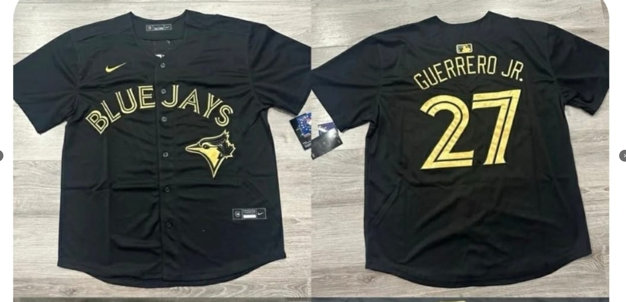 BLUE JAYS 27 GUERRERO JR. BASEBALL JERSEY