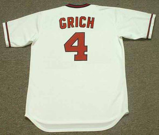 BOBBY GRICH California Angels 1982 Home Majestic Throwback Baseball Jersey