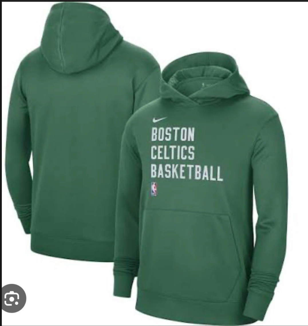 BOSTON CELTICS BASKETBALL HOODIE