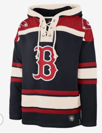 BOSTON RED SOX SUPERIOR '47 LACER HOODIE