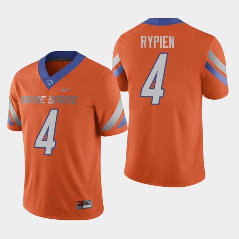 BRETT RYPIEN BOISE STATE BRONCOS FOOTBALL JERSEY - ORANGE