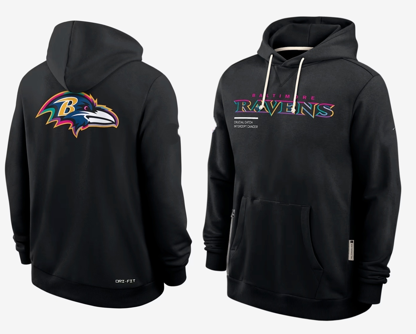 Baltimore Ravens   2025 Salute to Service Limited Football Stitched hoodie Jersey