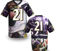 Baltimore Ravens #21 Webb Men's Stitched NFL Elite Fanatical Version Jersey (3)