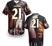 Baltimore Ravens #21 Webb Men's Stitched NFL Elite Fanatical Version Jersey (4)