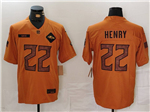 Baltimore Ravens #22 Derrick Henry 2023 Brown Salute To Service Limited Jersey