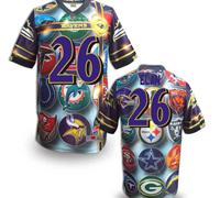 Baltimore Ravens #26 Elan Men's Stitched NFL Elite Fanatical Version Jersey (8)