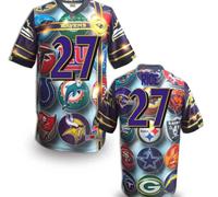 Baltimore Ravens #27 Rice Men's Stitched NFL Elite Fanatical Version Jersey (8)