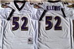 Baltimore Ravens #52 Ray Lewis 2000 Throwback White Jersey