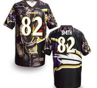 Baltimore Ravens #82 Smith Men's Stitched NFL Elite Fanatical Version Jersey (3)