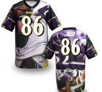 Baltimore Ravens #86 Heap Men's Stitched NFL Elite Fanatical Version Jersey (6)