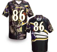 Baltimore Ravens #86 Heap Men's Stitched NFL Elite Fanatical Version Jersey (9)