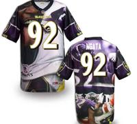 Baltimore Ravens #92 Ngata Men's Stitched NFL Elite Fanatical Version Jersey (3)