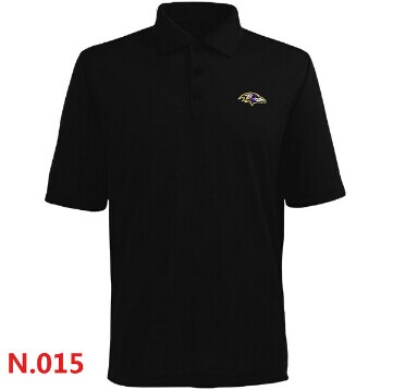 Baltimore Ravens 2014 Players Performance Polo -Black