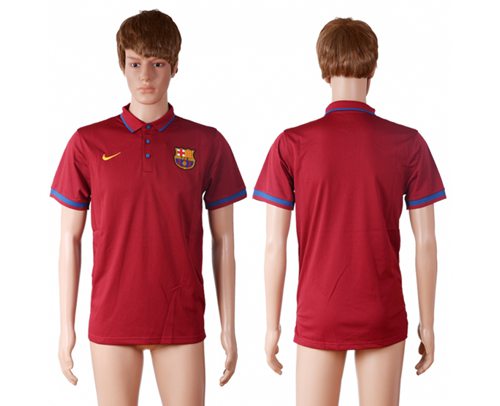 Barcelona Blank Away Polo Shirts