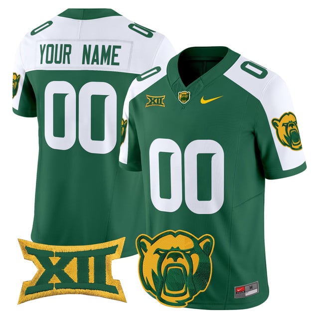Baylor Bears 2025 Vapor Limited Custom Jersey