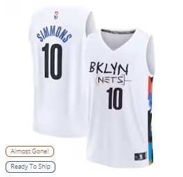 Ben Simmons Fanatics Youth Fastbreak Jersey - City Edition 