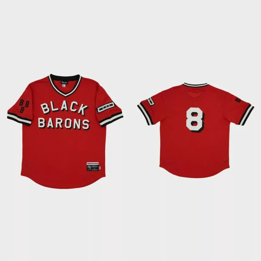 Birmingham Barons #8 Rings & Crwns Mesh Replica Jersey – Red.jpg