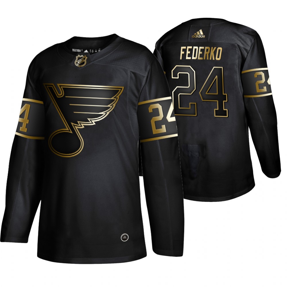 Blues Bernie Federko Men's Authentic 2019 NHL Golden Edition Jersey