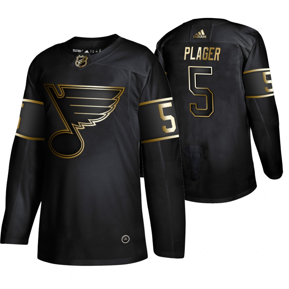 Blues Bob Plager Men's Authentic 2019 NHL Golden Edition Jersey