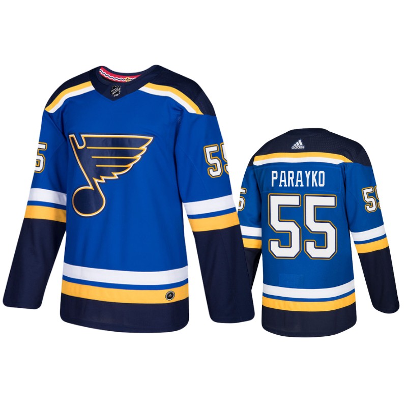 Blues Colton Parayko Blue Home Jersey