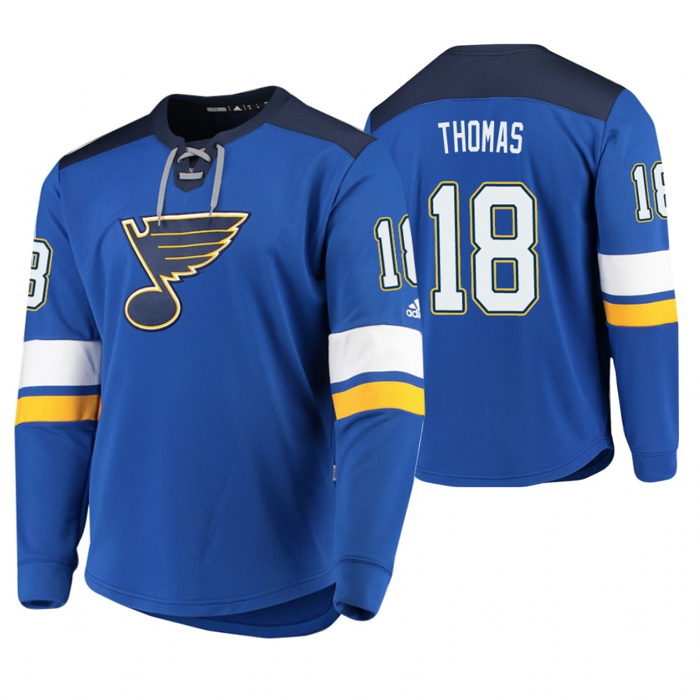 Blues Robert Thomas Blue Platinum Jersey