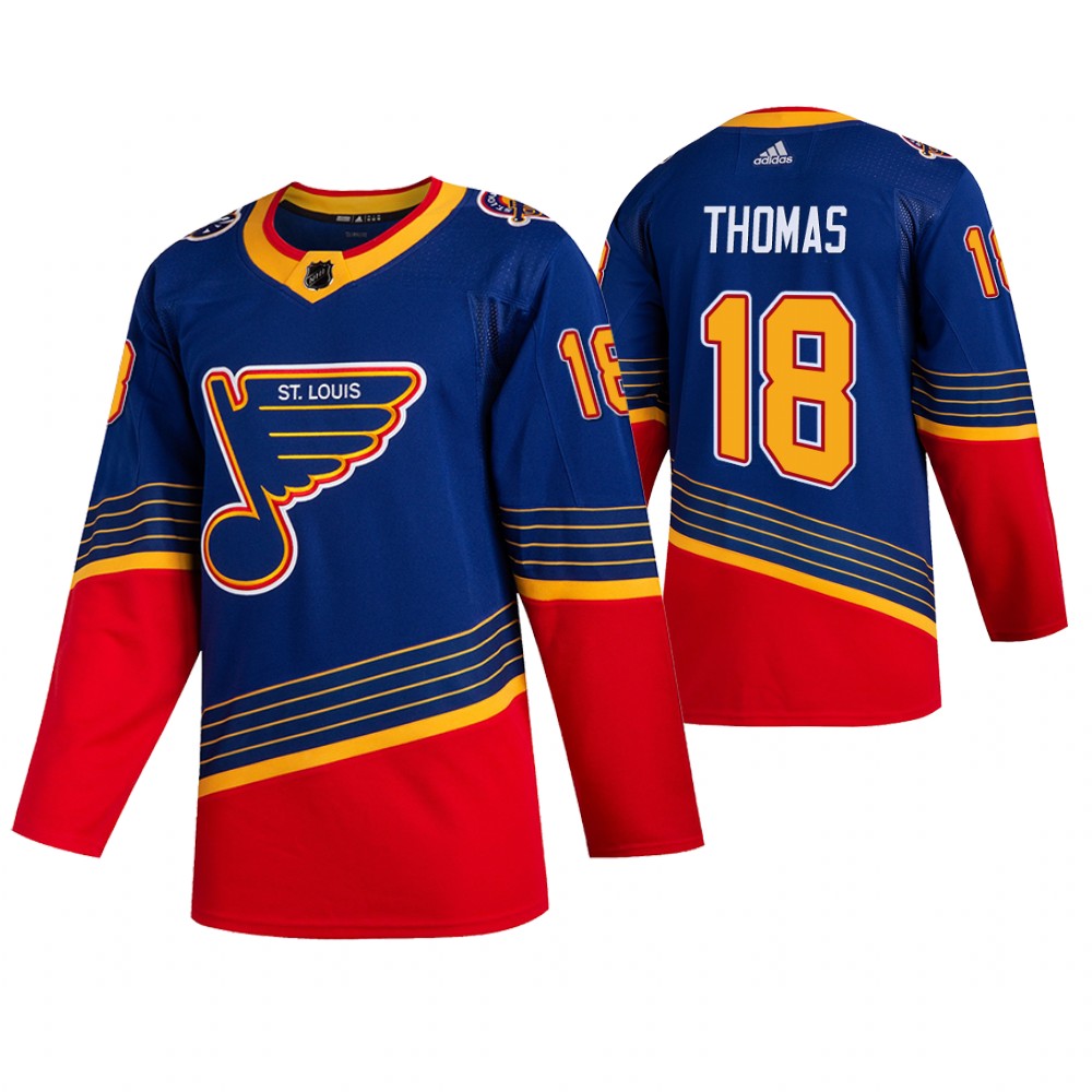 Blues Robert Thomas Royal 90s Vintage 2019-20 Authentic Jersey